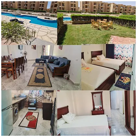 Ferienwohnung شالية مفروش للإيجار بقرية لاجولي العين السخنة